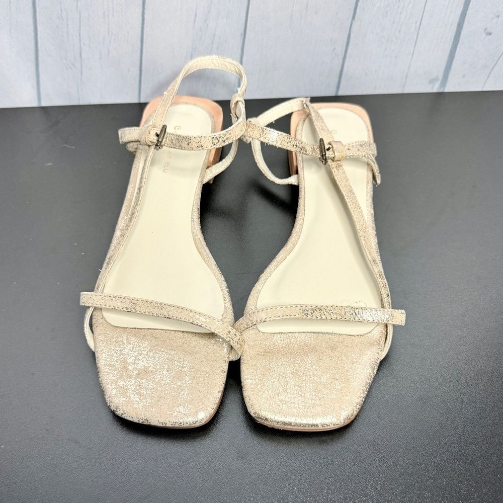 Chocolat Blu leather sandals